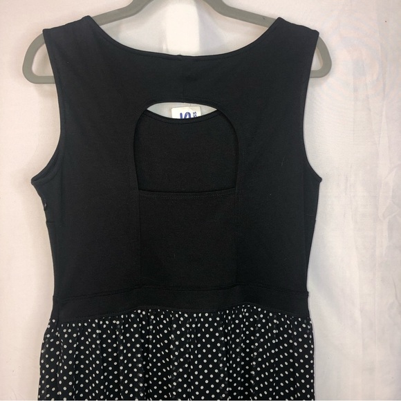 Enfocus Studio Dress Sleeveless Open Back Size Zip Soft Gathered Skirt L… - Picture 2 of 7